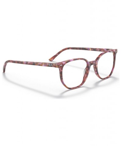 RB5397 ELLIOT Unisex Irregular Eyeglasses Yellow and Blue Havana $51.91 Unisex