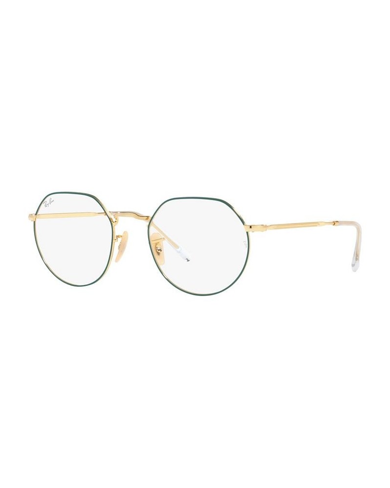 RB6465 Jack Unisex Irregular Eyeglasses Petroleum on Arista $28.64 Unisex