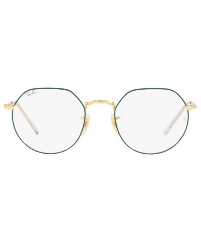 RB6465 Jack Unisex Irregular Eyeglasses Petroleum on Arista $28.64 Unisex