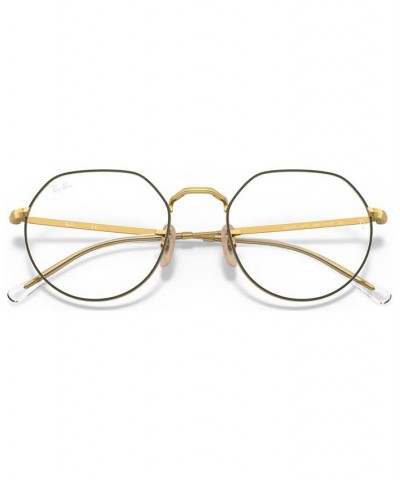 RB6465 Jack Unisex Irregular Eyeglasses Petroleum on Arista $28.64 Unisex