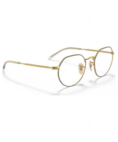 RB6465 Jack Unisex Irregular Eyeglasses Petroleum on Arista $28.64 Unisex