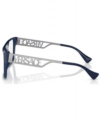 Men's Rectangle Eyeglasses VE3326U53-X Blue $45.28 Mens