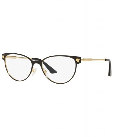 VE1277 Women's Irregular Eyeglasses Pale Gold Tone $78.30 Womens