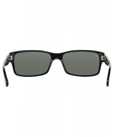 Polarized Sunglasses PO2803S 58 Black/Green $49.92 Unisex