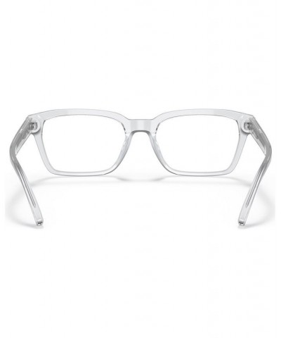 Men's Rectangle Eyeglasses EA319253-O Crystal $48.90 Mens