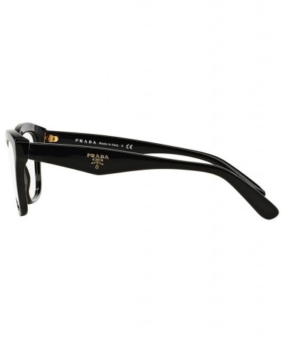 PR 29RV Unisex Cat Eye Eyeglasses Black $58.60 Unisex