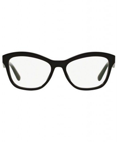 PR 29RV Unisex Cat Eye Eyeglasses Black $58.60 Unisex