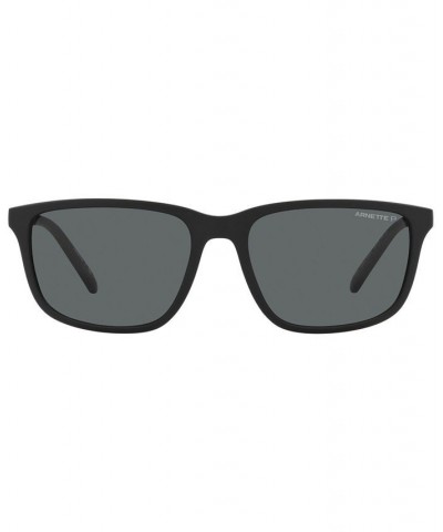 Unisex Polarized Sunglasses AN4288 Pirx 58 Matte Black $28.00 Unisex