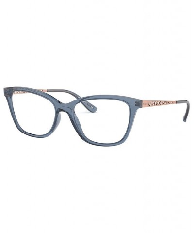 VO5285 Women's Square Eyeglasses Trans Blue $19.63 Womens