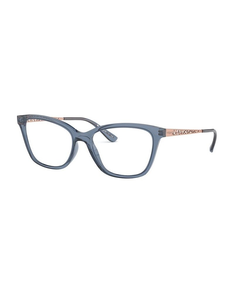 VO5285 Women's Square Eyeglasses Trans Blue $19.63 Womens