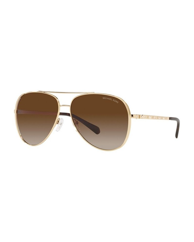 Women's Sunglasses MK1101B 60 Light Gold-Tone $18.30 Womens