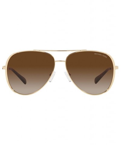 Women's Sunglasses MK1101B 60 Light Gold-Tone $18.30 Womens