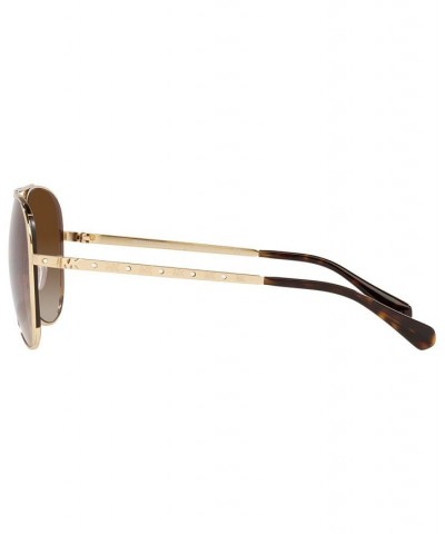 Women's Sunglasses MK1101B 60 Light Gold-Tone $18.30 Womens