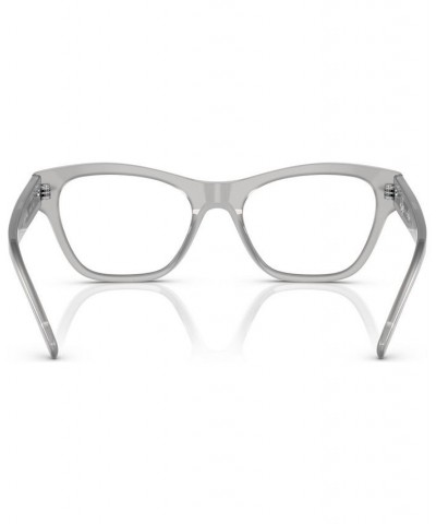 Women's Cat Eye Eyeglasses VO544652-O Gray $23.76 Womens