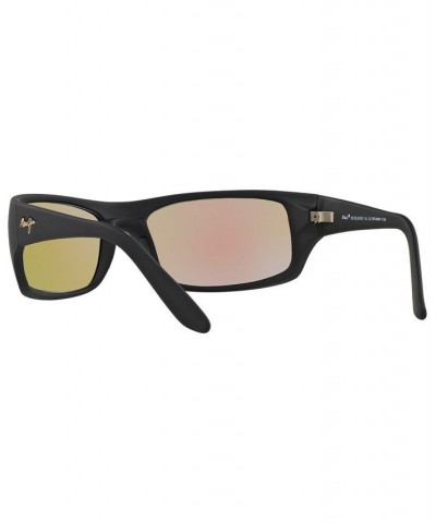 Peahi Polarized Sunglasses 202 Blue Hawaii Collection BLACK MATTE/BLUE MIRROR POLAR $47.43 Unisex