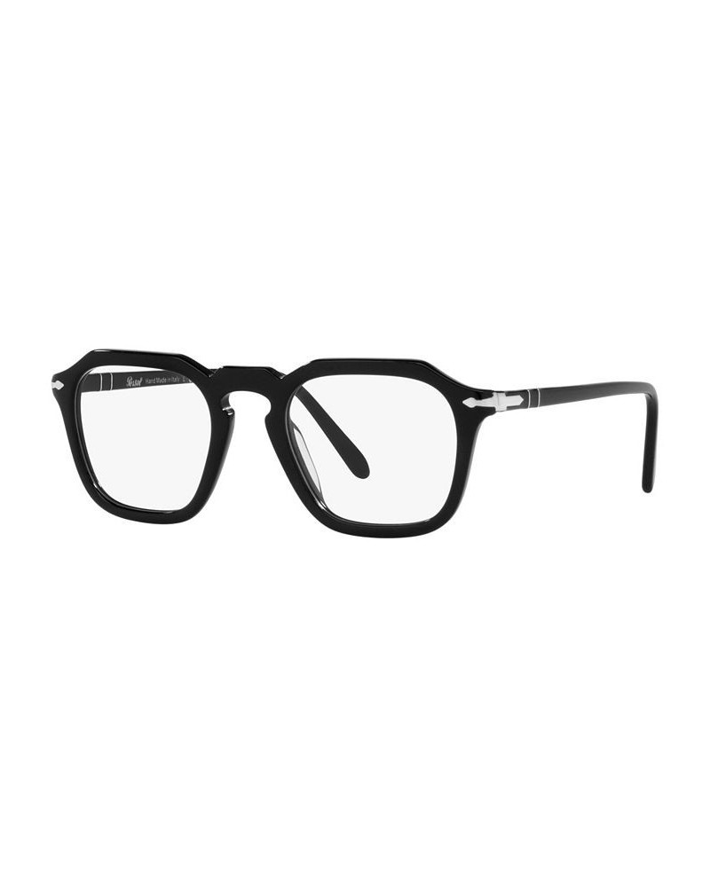 PO3292V Unisex Square Eyeglasses Caffe $81.75 Unisex