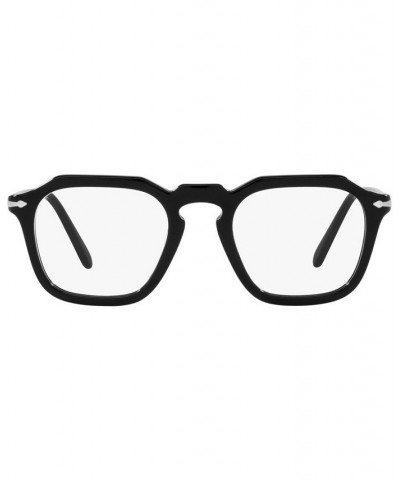 PO3292V Unisex Square Eyeglasses Caffe $81.75 Unisex