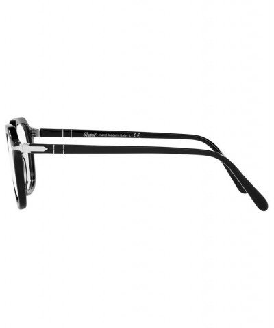 PO3292V Unisex Square Eyeglasses Caffe $81.75 Unisex