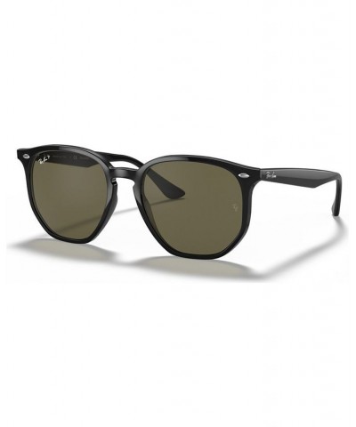 Polarized Sunglasses RB4306 54 BLACK/POLAR GREEN $52.08 Unisex