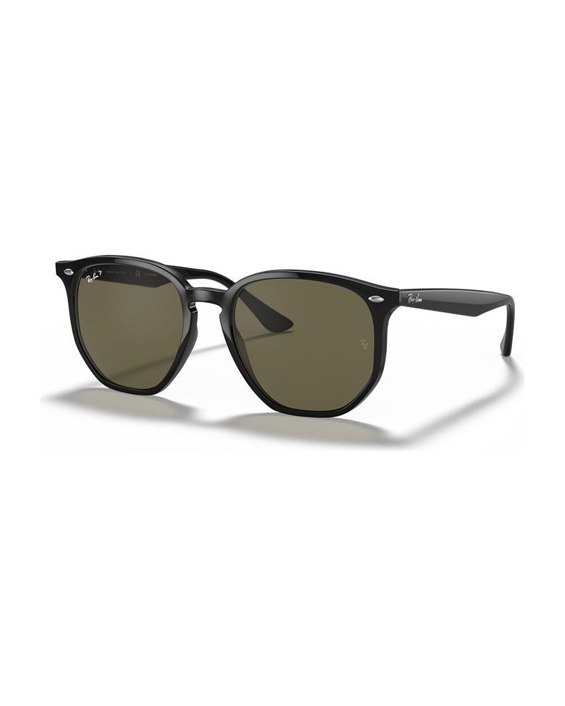 Polarized Sunglasses RB4306 54 BLACK/POLAR GREEN $52.08 Unisex