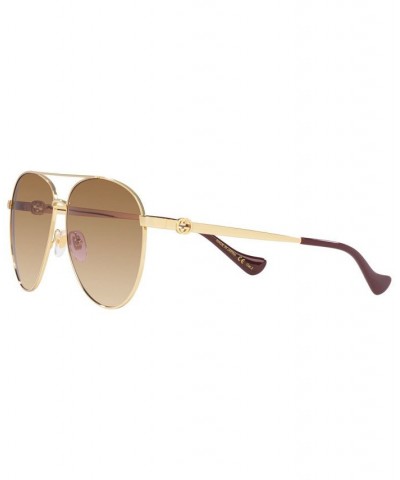 Women's Sunglasses GG1088S 61 Gold-Tone $125.10 Womens