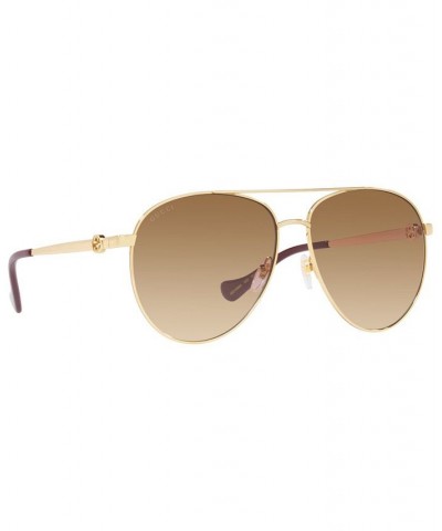 Women's Sunglasses GG1088S 61 Gold-Tone $125.10 Womens