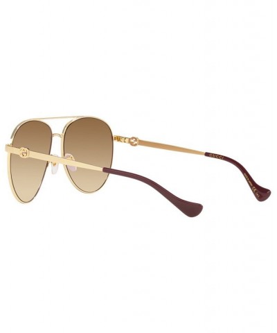 Women's Sunglasses GG1088S 61 Gold-Tone $125.10 Womens