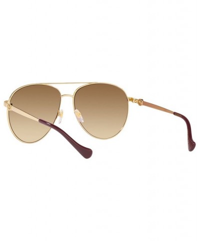 Women's Sunglasses GG1088S 61 Gold-Tone $125.10 Womens