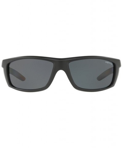 Polarized Sunglasses HU2007 63 MATTE BLACK/GREY POLAR $24.99 Unisex