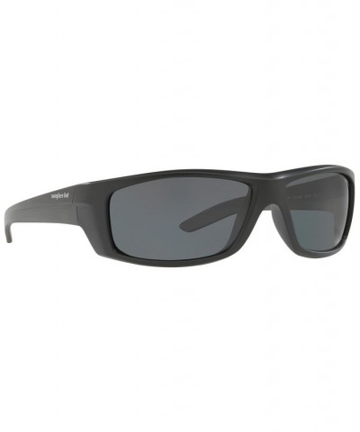 Polarized Sunglasses HU2007 63 MATTE BLACK/GREY POLAR $24.99 Unisex