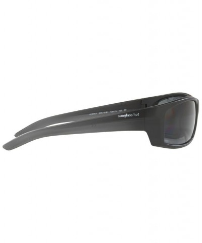 Polarized Sunglasses HU2007 63 MATTE BLACK/GREY POLAR $24.99 Unisex