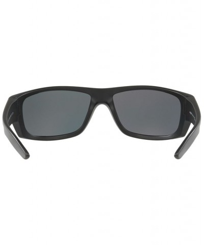 Polarized Sunglasses HU2007 63 MATTE BLACK/GREY POLAR $24.99 Unisex