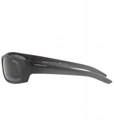 Polarized Sunglasses HU2007 63 MATTE BLACK/GREY POLAR $24.99 Unisex