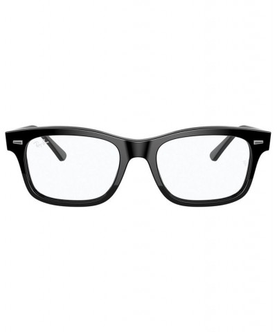 RX5383 Unisex Rectangle Eyeglasses Black $47.75 Unisex