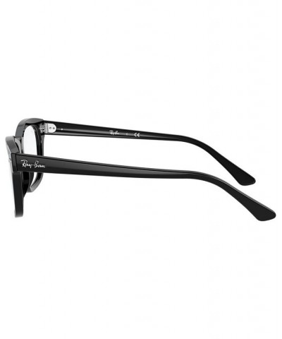 RX5383 Unisex Rectangle Eyeglasses Black $47.75 Unisex