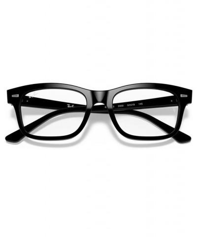 RX5383 Unisex Rectangle Eyeglasses Black $47.75 Unisex