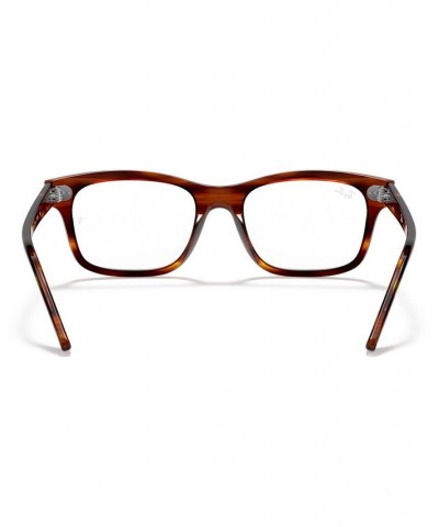 RX5383 Unisex Rectangle Eyeglasses Black $47.75 Unisex