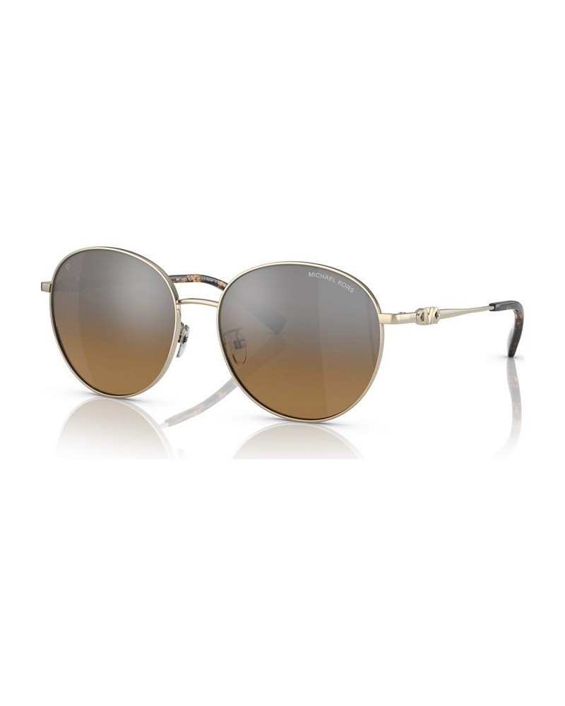 Women's Polarized Sunglasses MK111957-YP Light Gold-Tone $36.14 Womens