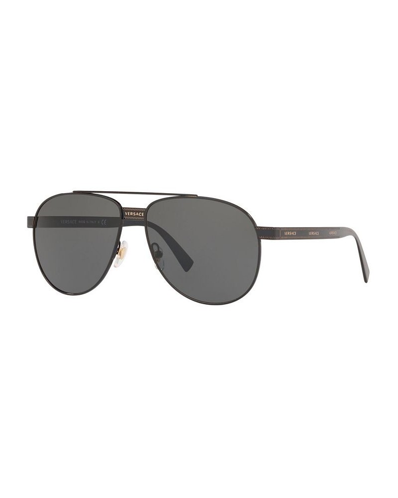 Men's Sunglasses VE2209 58 BLACK/GREY $69.74 Mens