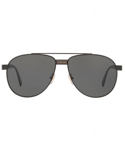 Men's Sunglasses VE2209 58 BLACK/GREY $69.74 Mens