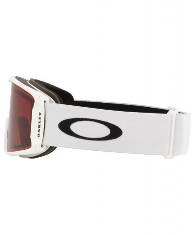 Unisex Line Miner L Snow Goggles OO7070-B9 Matte White $23.58 Unisex