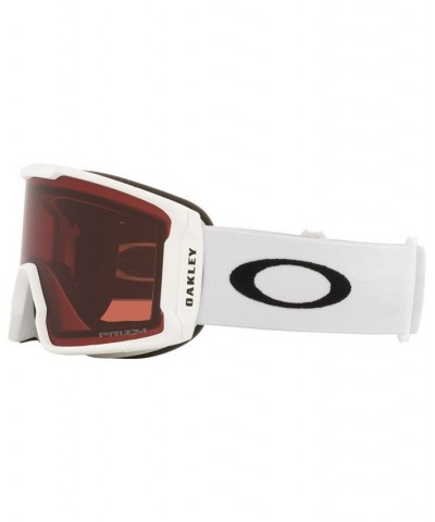 Unisex Line Miner L Snow Goggles OO7070-B9 Matte White $23.58 Unisex