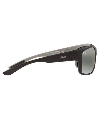 Men's Southern Cross Polarized Sunglasses BLACK CLEAR/GREY POLAR $33.48 Mens