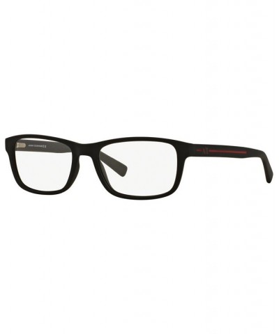 Armani Exchange AX3021 Men's Rectangle Eyeglasses Matte Blk $14.88 Mens