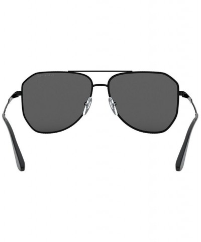 Polarized Sunglasses 0PR 63XS BLACK/POLAR GREY $109.25 Unisex