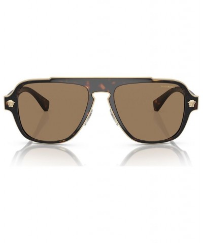 Men's Polarized Sunglasses VE2199 Havana $51.38 Mens