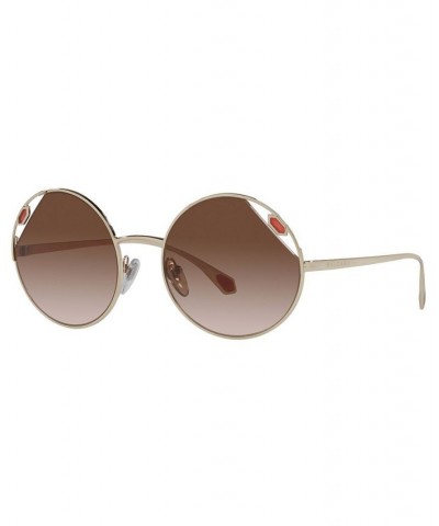 Women's Sunglasses BV6159 54 PALE GOLD/BROWN GRADIENT $78.13 Womens