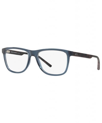 Armani Exchange AX3048 Men's Pillow Eyeglasses Transparen $26.18 Mens