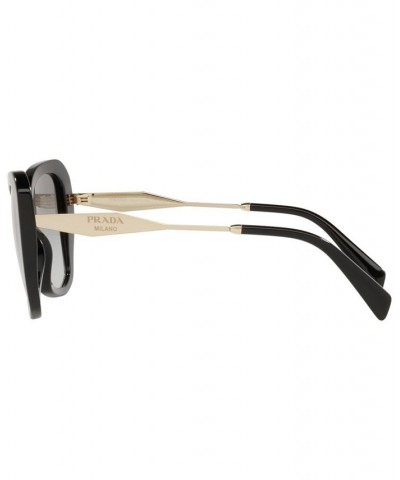 Women's Sunglasses PR 03YS 53 Black $67.41 Womens