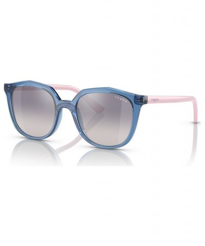 Kids Eyewear Sunglasses VJ201645-YZ Transparent Blue $7.05 Kids